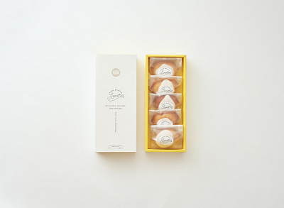 KISSA SHIMA Lemon Package branding design food futurecommanddesignoffice handmade hiroshima japan lemon lemon cake package design sweets typography vector