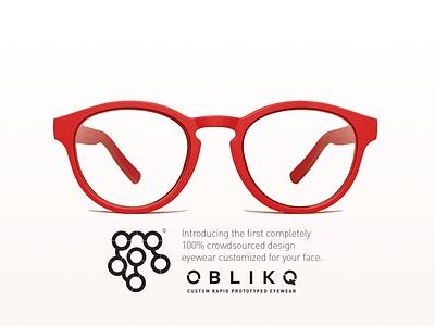 OBLIKQ Eyewear branding design eyewear futurecommanddesignoffice glasses handmade hiroshima japan logo rapid prototyping typography