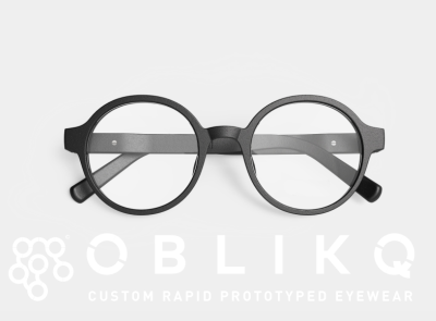 OBLIKQ Eyewear 3d printed eyewear 3d printed eyewear branding design eyewear futurecommanddesignoffice glasses hiroshima identity japan logo rapid prototyping typography