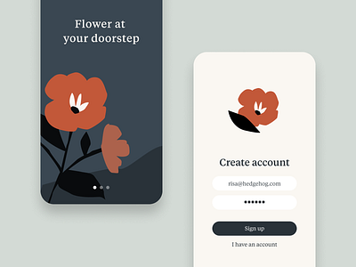 Sign Up - Day 01 #DailyUI 🌷