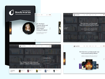 Bookstore_banners banners book e commerce literature store template