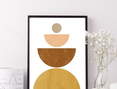 Geometric wall art