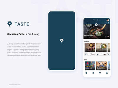 Taste android animation app app design clean design dining food icons illustration ios iphone logo minimal outdoor recipe taste ui ux website