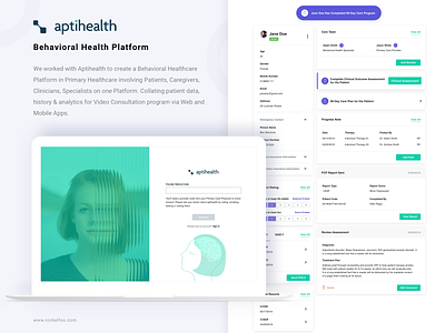 Aptihealth android app app design clean debut design designs doctors effect healthcare icons illustration ios iphone logo minimal mobile typogaphy ui ux