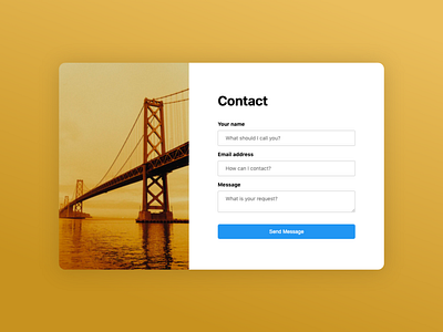 Contact form