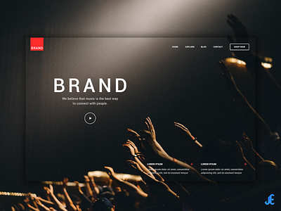 Brand Landing Page No. 1