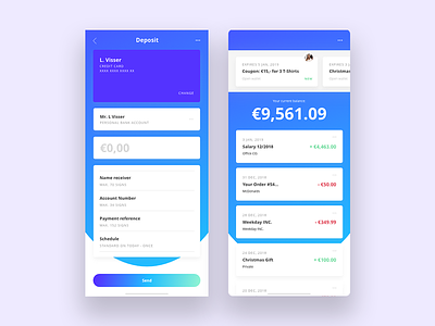 Bank Currency App - Concept app design minimal mobile mobile app mobile app design ui ui ux ui ux design ux web