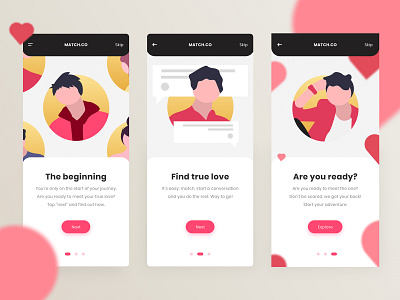 Onboarding for a Dating App