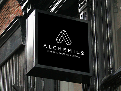 Alchemico alchemy brand logo restaurant