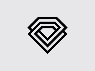 Unshade diamond fashion logo stripes