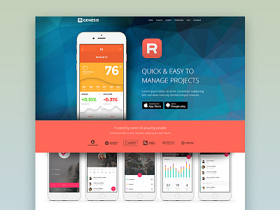 App Landing Page