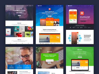 Landing page collection