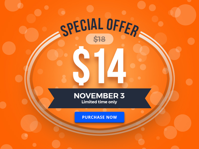Special Offer - Landing Pages showcase onepage r.gen rgen landing page builder web app html builder page builder discount offer