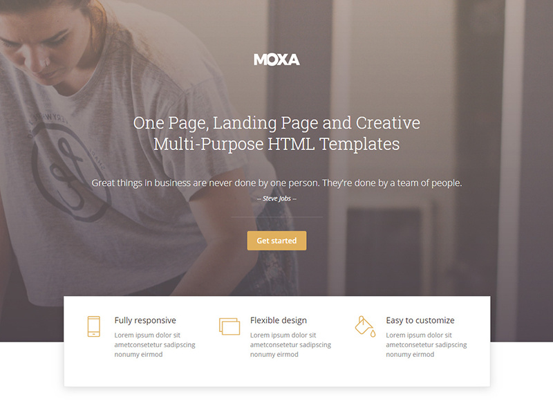 Business web page site creative one page r.gen rgen white clean minimal web design website business corporate