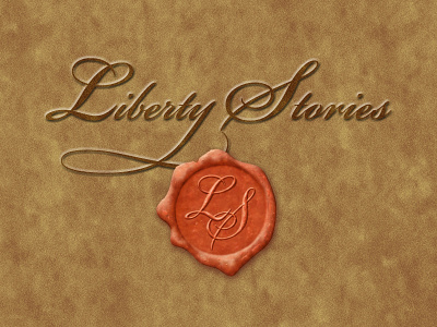Liberty logo design illustration logo typography