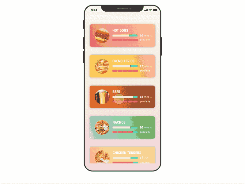 siEAT - navigating automate convinient food foodapp games iphonex process snacks stadium