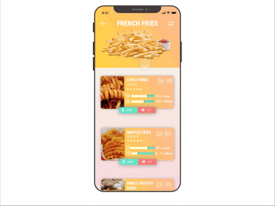 siEAT - review animation automate convinient food foodapp games iphonex process prototyping snacks stadium