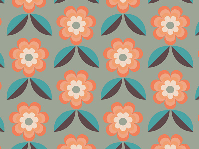 pattern design floral graphic design illustration pattern vector
