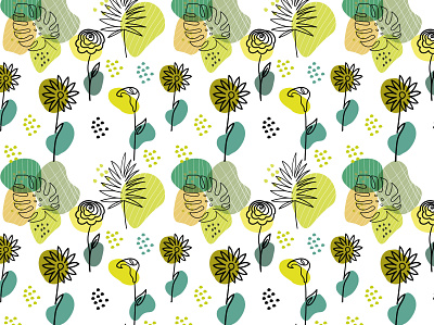 pattern design floral graphic design illustration pattern vector