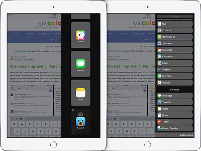 Improving iPad multitasking concept ios ipad multitasking slide over slideover ui