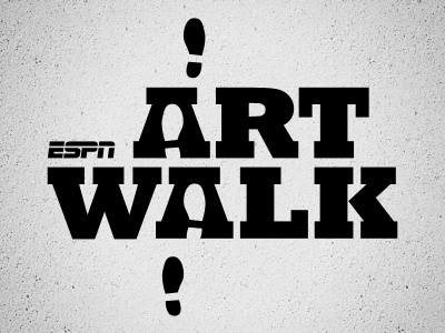 ESPN Art Walk art walk espn logo