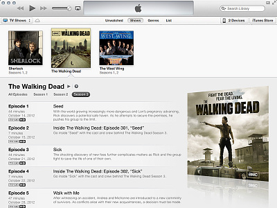 Ideas for Improving iTunes 11 Expanded View concept itunes itunes 11