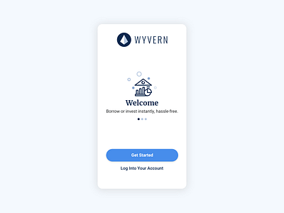 Wyvern—Welcome Screen
