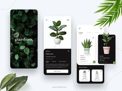 Giardino The Plant Shop App