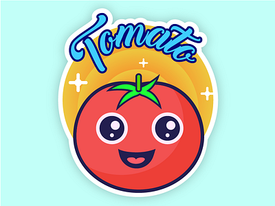 Sticker Mule_Tomato fun icon icons illustration sticker sticker mule