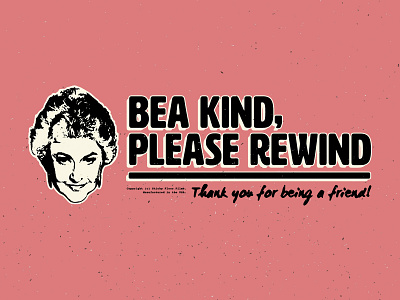 Bea Kind blockbuster cassette movie rental rewind sitcom tape vcr video tape