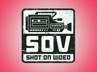 SOV 80s camcorder camera equipment label lo fi recording vhs video