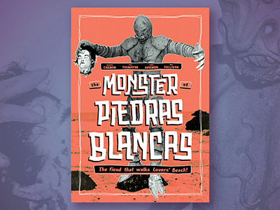 The Monster of Piedras Blancas classic creature from the black lagoon feature horror monster retro schlock sci fi vintage