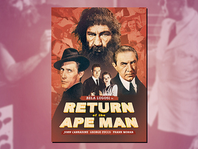 Return of the Ape Man (1944) bela lugosi campy cheesy dracula horror monster movie retro sci fi
