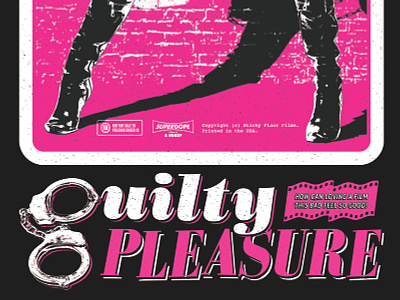 Guilty Pleasure type boots celluloid cinema cuffs discipline dominatrix film g garbage jail leather schlock sleaze trash