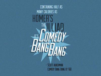 Comedy Bang Bang ep 168 Catchphrase catchphrase comedy comedy bang bang earwolf homer illiad scott aukerman