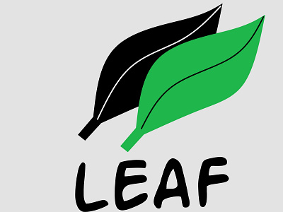 leaf logo design graphic design icon illustration logo