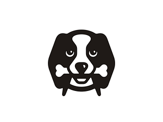 Dog & Bone Logo by dizamax on Dribbble