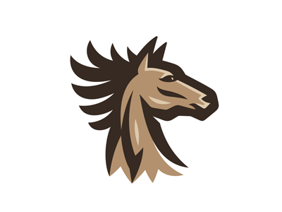 Brown horse, brown, steed, animal png