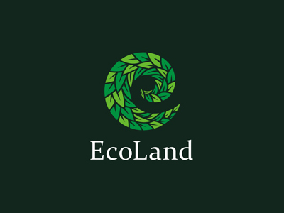 EcoLand eco foliage letter