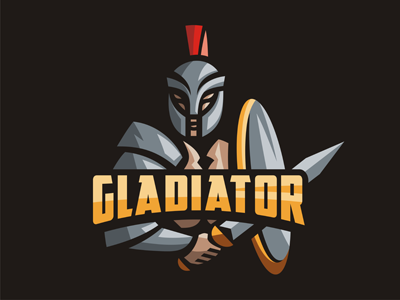 Gladiator logo template