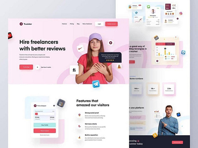 Trustar Website UI Design For Venezuela Client by Hadi Designers on ...