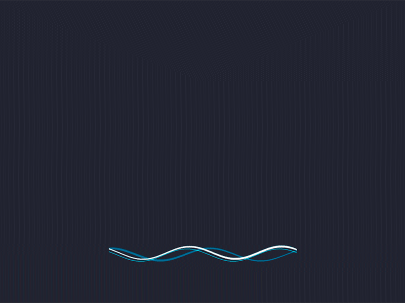 Waves – Loading Animation 2d animation loading motion graphics water waves