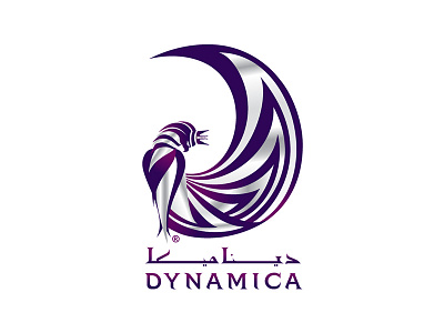 Dynamica arabic branding creative dynamica graphic design identity lettering logo logotype serif typography wordmark