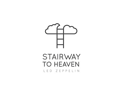 Stairway To Heaven Logosong cloud heaven led zeppelin logo logosong rock song stairway