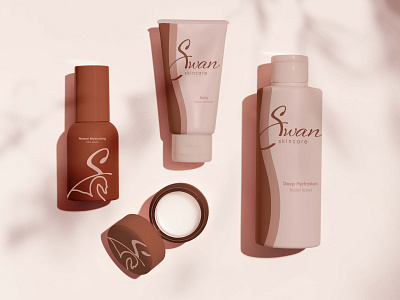 Swan Skincare Brand Identity