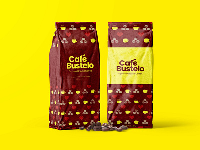 Café Bustelo Brand Redesign branding design illustration logo package design