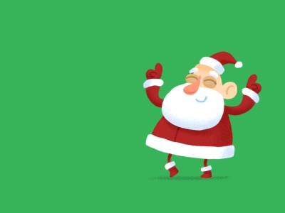 Oye Jingle! Jingle Oye! 2d aftereffects animation character gif holiday santa santa claus