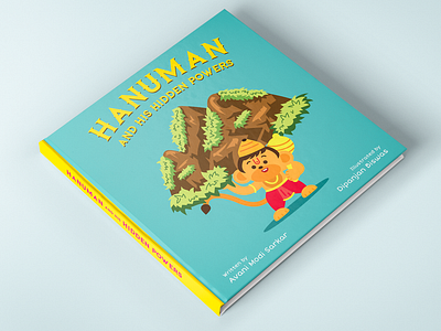 Children’s book illustration - Hanuman and his hidden power