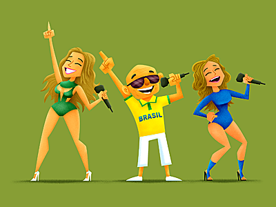 The Show Begins brazil 2014 claudia leitte fifa football jennifer lopez pitbull world cup