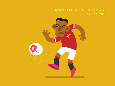 Sensational Debut football illustration premierleague